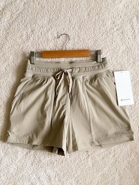 NWT🩷lululemon Dance Studio High Rise Shorts 3.5” MOVT 2 Mojave Tan Golf Tennis